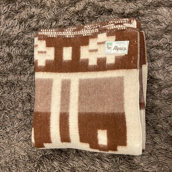 Frazada De Alpaca Blanket size 65/80 - Picture 12 of 12